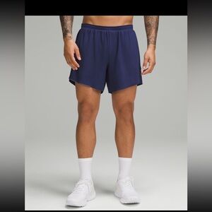 Lulu lemon men’s fast and free lined shorts 6” inseam